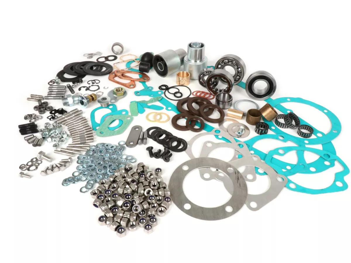 Motorrevisieset -LAMBRETTA XXL- Lambretta LI, LIS, SX, TV (serie 2-3), DL, GP - Asafdichtingen Casa Lambretta