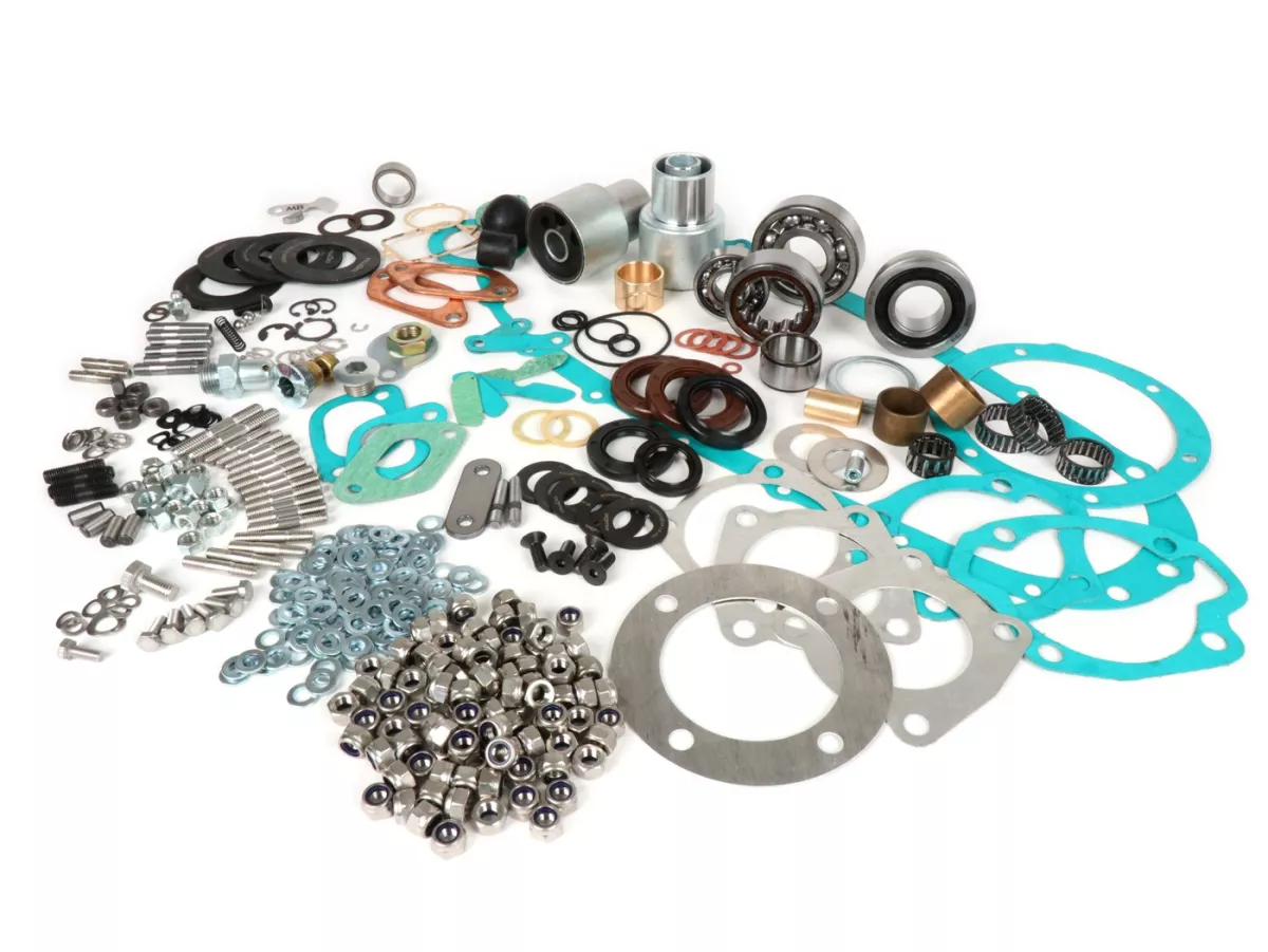 Motor revisieset -LAMBRETTA XXL- Lambretta LI, LIS, SX, TV (serie 2-3), DL, GP - oliekeerringen MB Developments