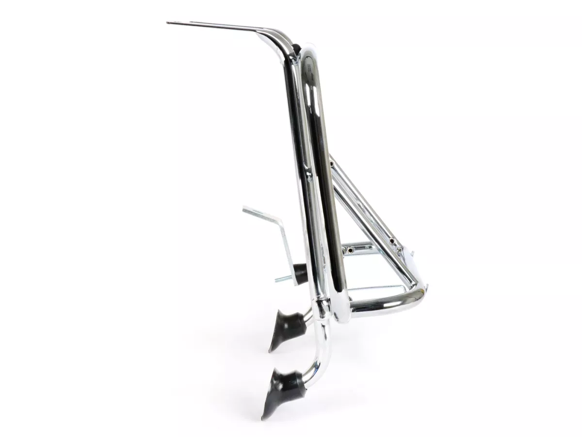 Rak bagasi depan lipat -AMS CUPPINI- Vespa ET2, ET2 50cc, ET4 125cc, ET4 150cc - Chrome