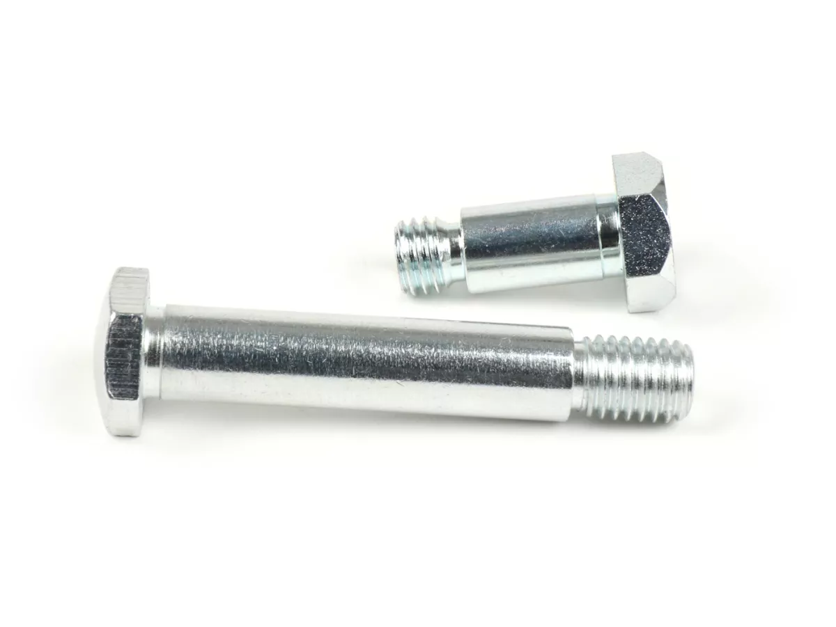 Satu set sekrup peredam kejut depan -BGM ASLI- Vespa Largeframe Rally, Sprint, GT/GTR, TS, GL, Super, VNA, VNB, VBA, VBB, Wideframe V30-33, VM, VN, VL, GS150/GS3, VB, ACMA (1952-), Hoffmann Königin