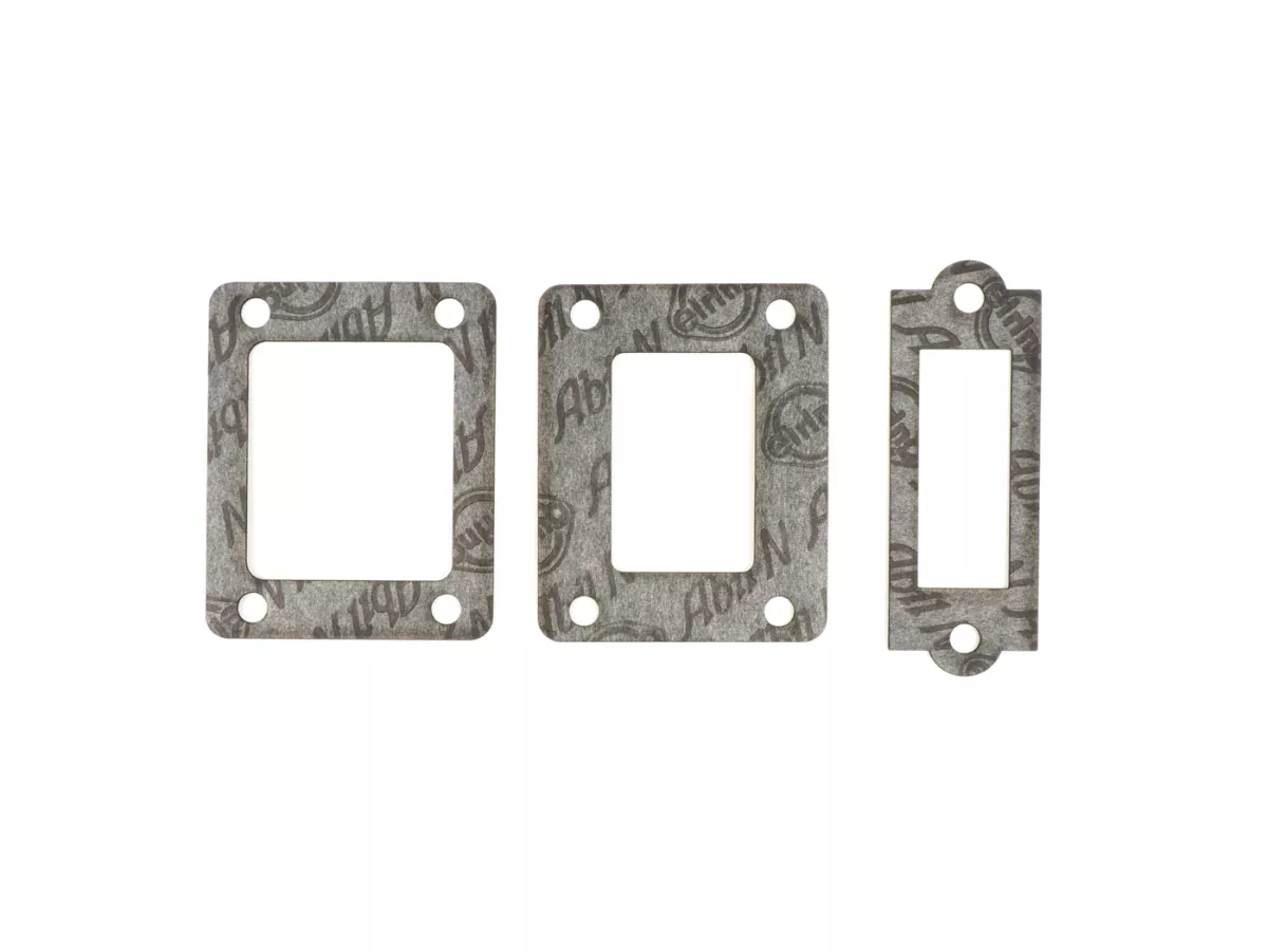 Gasket set for reed valve intake -QUATTRINI M1XL 172cc- 3 transfer ports- Vespa PX125, PX150, Cosa125, Cosa150, GTR125, TS125, Sprint Veloce (VLB1T 0150001-)