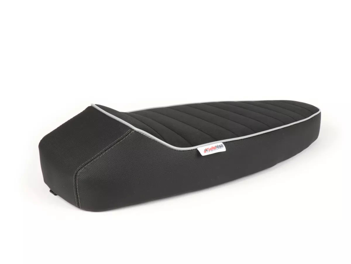 Banco de asiento -PLC CORSE Touring, made by NISA ITALY- Vespa V50, PV125, ET3 - sin cerradura