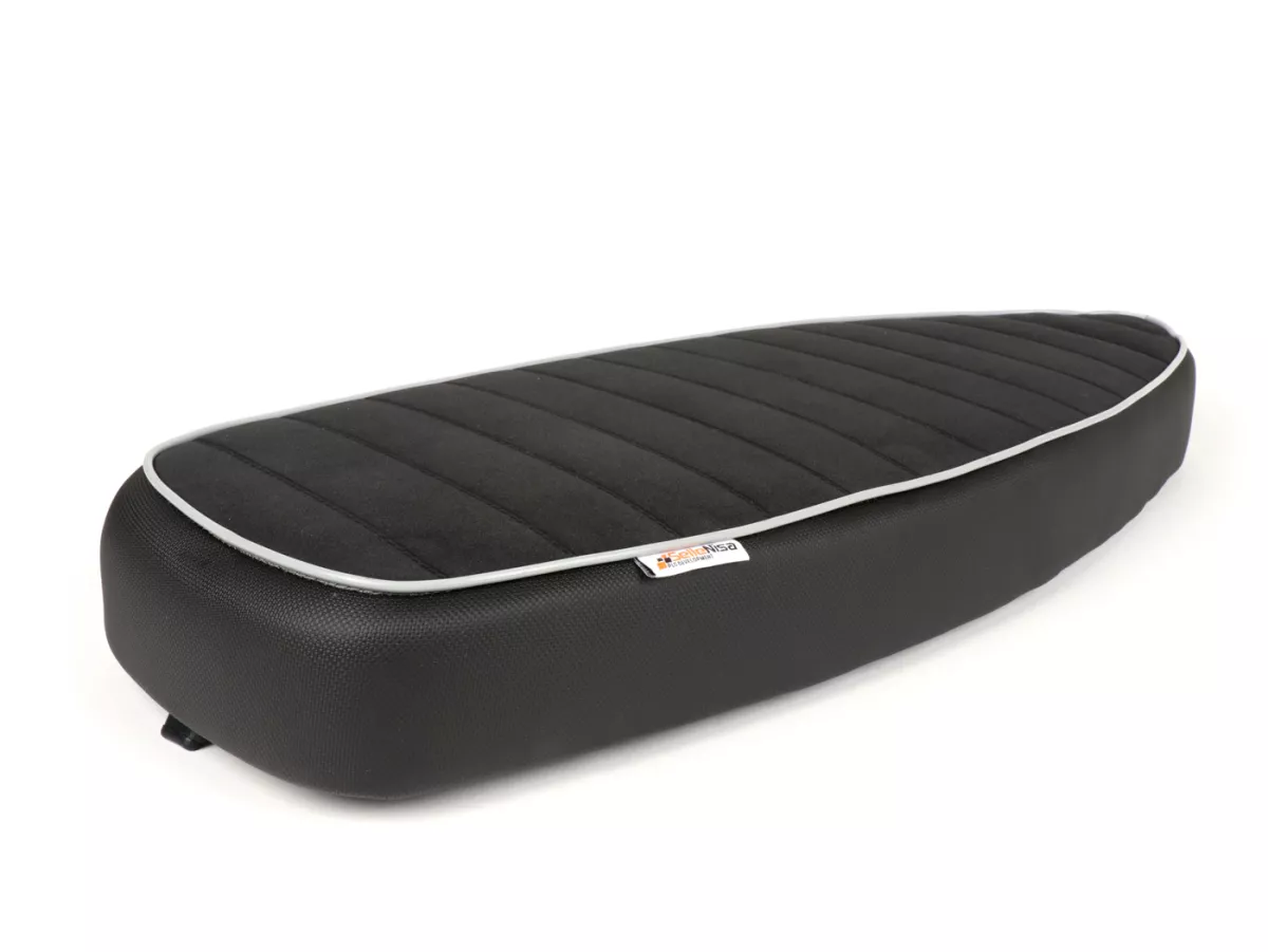Banco de asiento -PLC CORSE Racing, made by NISA ITALY- Vespa V50, PV125, ET3 - sin cerradura