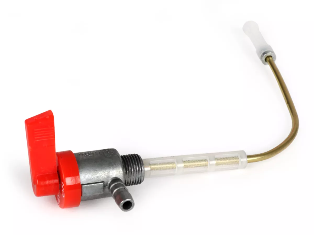 Fuel tap -OMG Italia- Vespa Ciao (M7E3T) - moped - plastic lever