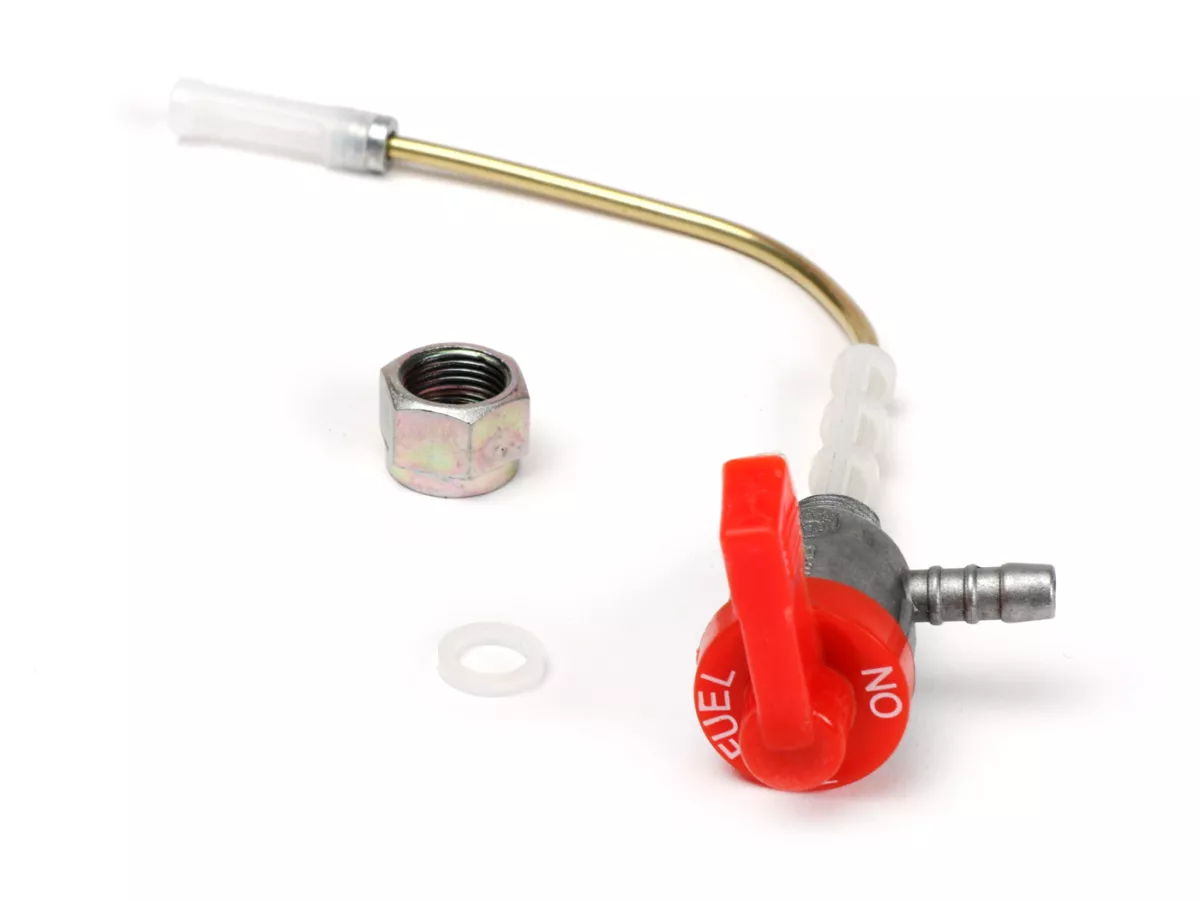 Fuel tap -OMG Italia- Vespa Ciao (M7E3T) - moped - plastic lever