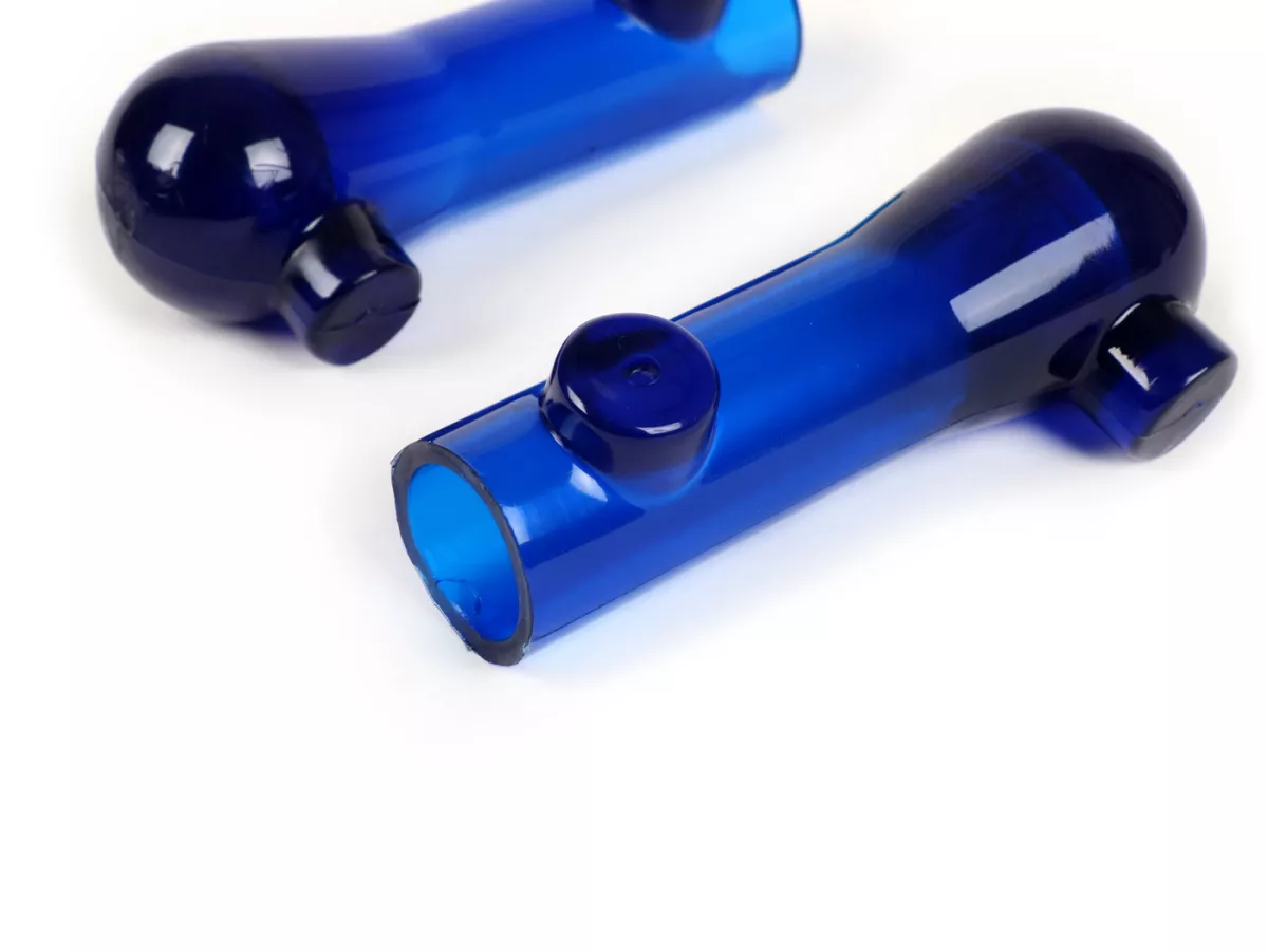 Center stand rubbers -IMPORT- Vespa Sprint150 (VLB1T), Rally180/200 (VSD1T/VSE1T), TS125 (VNL3T), GS160/GS4 (VSB1T), SS180 (VSC1T), GL150 (VLA1T), GT/GTR125 (VNL2T), Super, VNB3T-VNB6T, VBB1T (17451-), VBB2T - blue