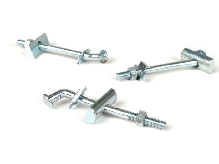 Tie rods set for fixing tool box to frame -CASA LAMBRETTA- Lambretta LI (series 1-2)