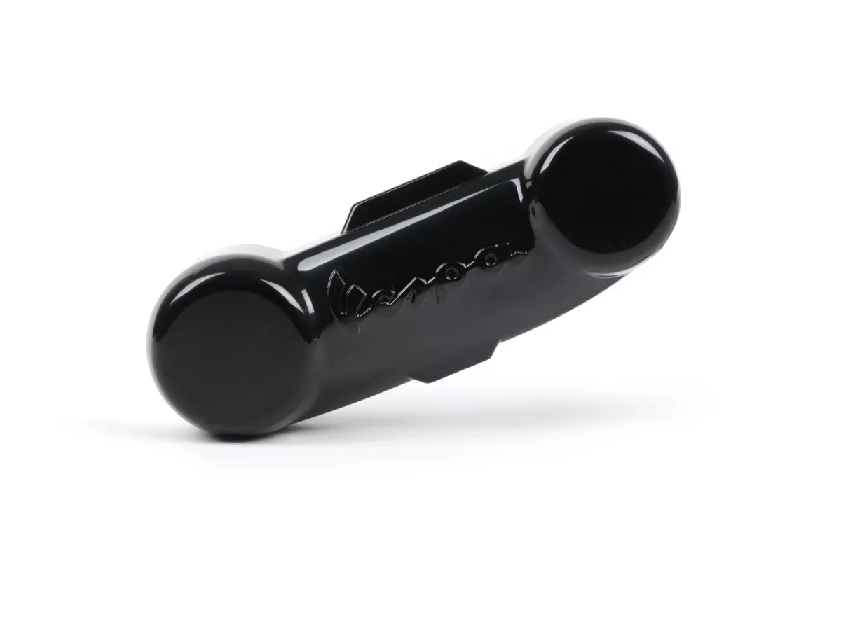 Swingarm afdekking -OEM KWALITEIT - Type PX DISC met Vespa opschrift - Vespa PK, PX, T5, Cosa, LML Star, Stella - Zwart