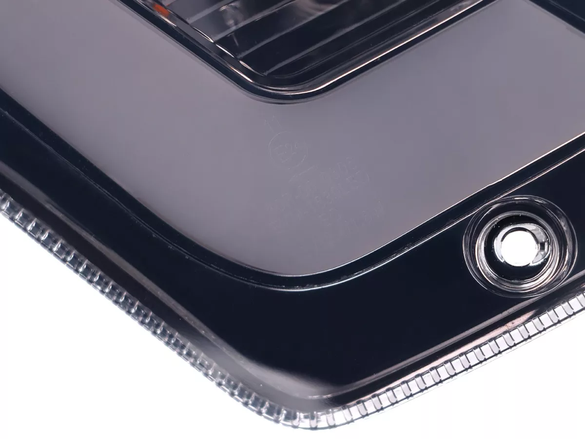 Främre blinkerssats -POWER 1 LED (från 2014) varselljus (E-märke)- Vespa GT, GTL, GTV, GTS 125-300 - rökt