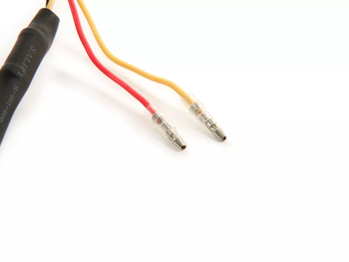 Set indicatori di direzione posteriori -POWER 1 LED (dal 2014) con luce di posizione (E-mark)- Vespa GT, GTL, GTV, GTS 125-300 - fumé