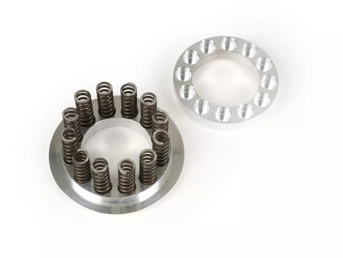 Set pegas kopling -STOFFI, konversi 12 pegas untuk tipe kopling standar - Vespa V50, V90, SS50, SS90, PV125, ET3, PK50, PK80, PK50 S, PK80 S, PK125 S, PK50 XL, PK125 XL, ETS, PK50 HP, PK50 SS
