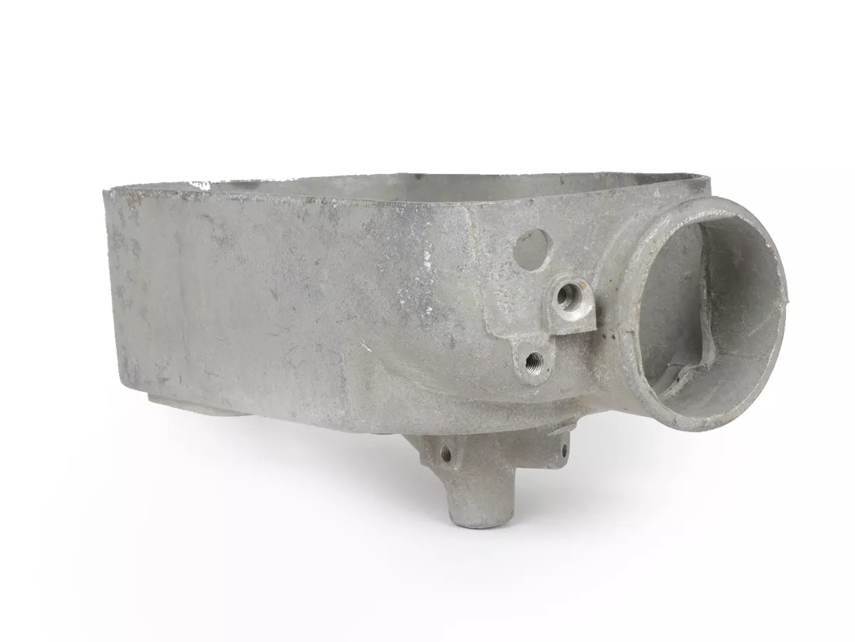 Carburettor casing -LML reed valve, with autolube- fits LML engine casing for Vespa Largeframe (PX, Sprint, Rally, VBB etc.) with reed valve intake and autolube