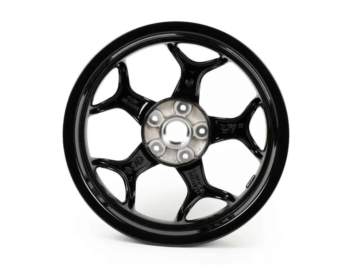 Pelek -PIAGGIO 3.00-13 inci - 5 jari-jari - Piaggio MP3 Sport - hitam
