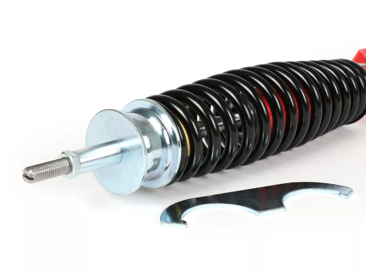 Amortiguador trasero -CARBONE SPORT, ajustable, 320mm- Vespa PK50 S/XL, PK80 S/XL, PK125 S/XL