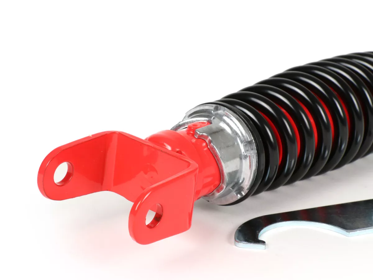 Amortiguador trasero -CARBONE SPORT, ajustable, 320mm- Vespa PK50 S/XL, PK80 S/XL, PK125 S/XL