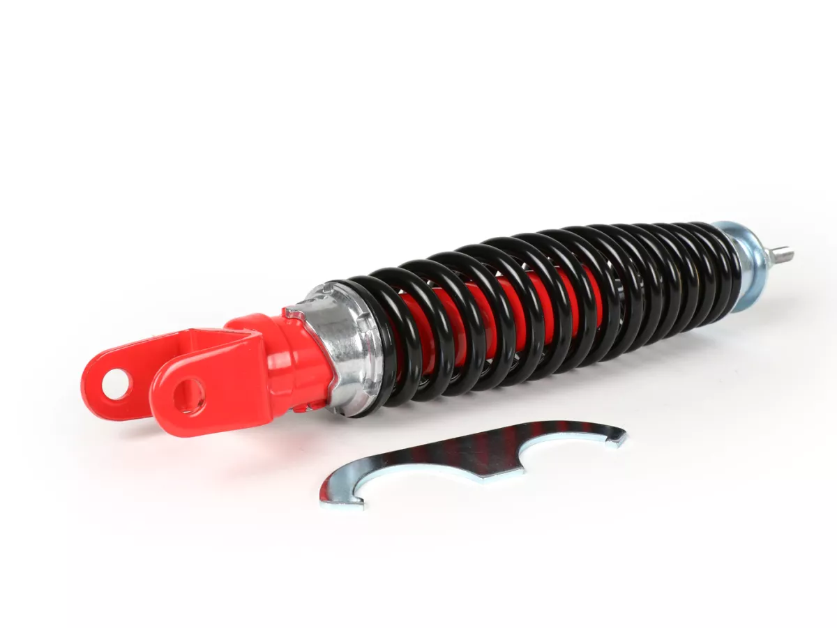 Amortiguador trasero -CARBONE SPORT, ajustable, 320mm- Vespa PK50 S/XL, PK80 S/XL, PK125 S/XL