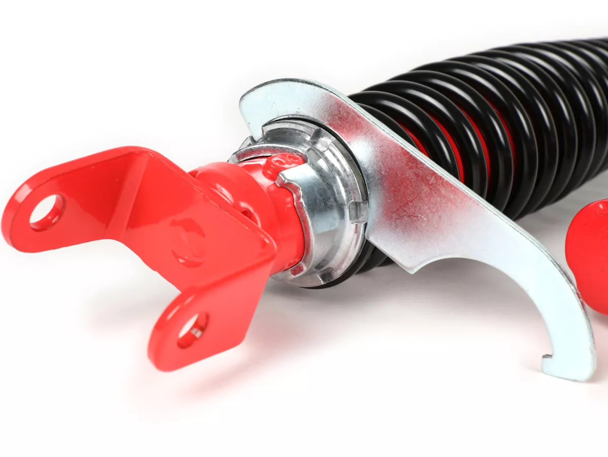 Shock absorber set incl. silent rubbers -CARBONE SPORT, adjustable- Vespa PK50/80/125 S/XL (German models, PK fork type)