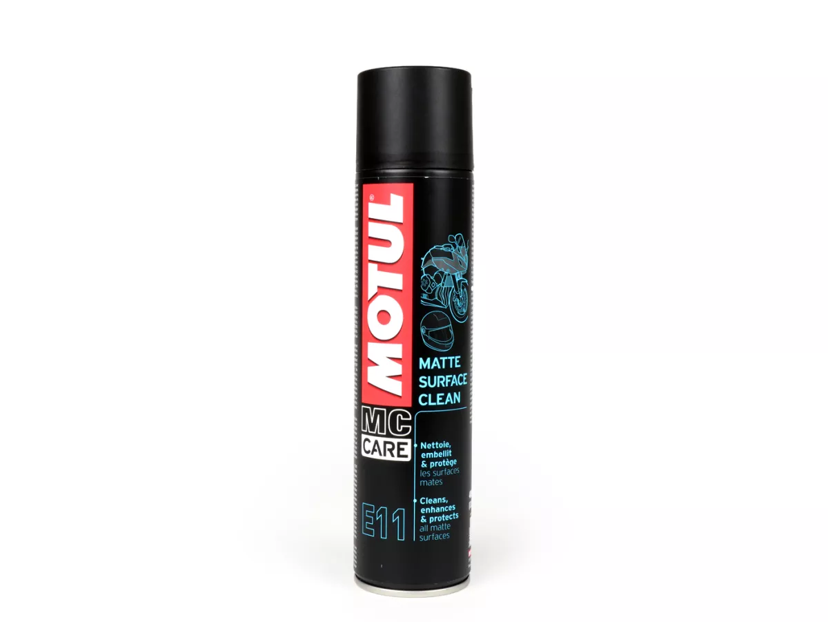 Reiniger -MOTUL Mat Oppervlak Reiniger SPRAY E11- Droogreiniger voor matte verven / folies - 400ml