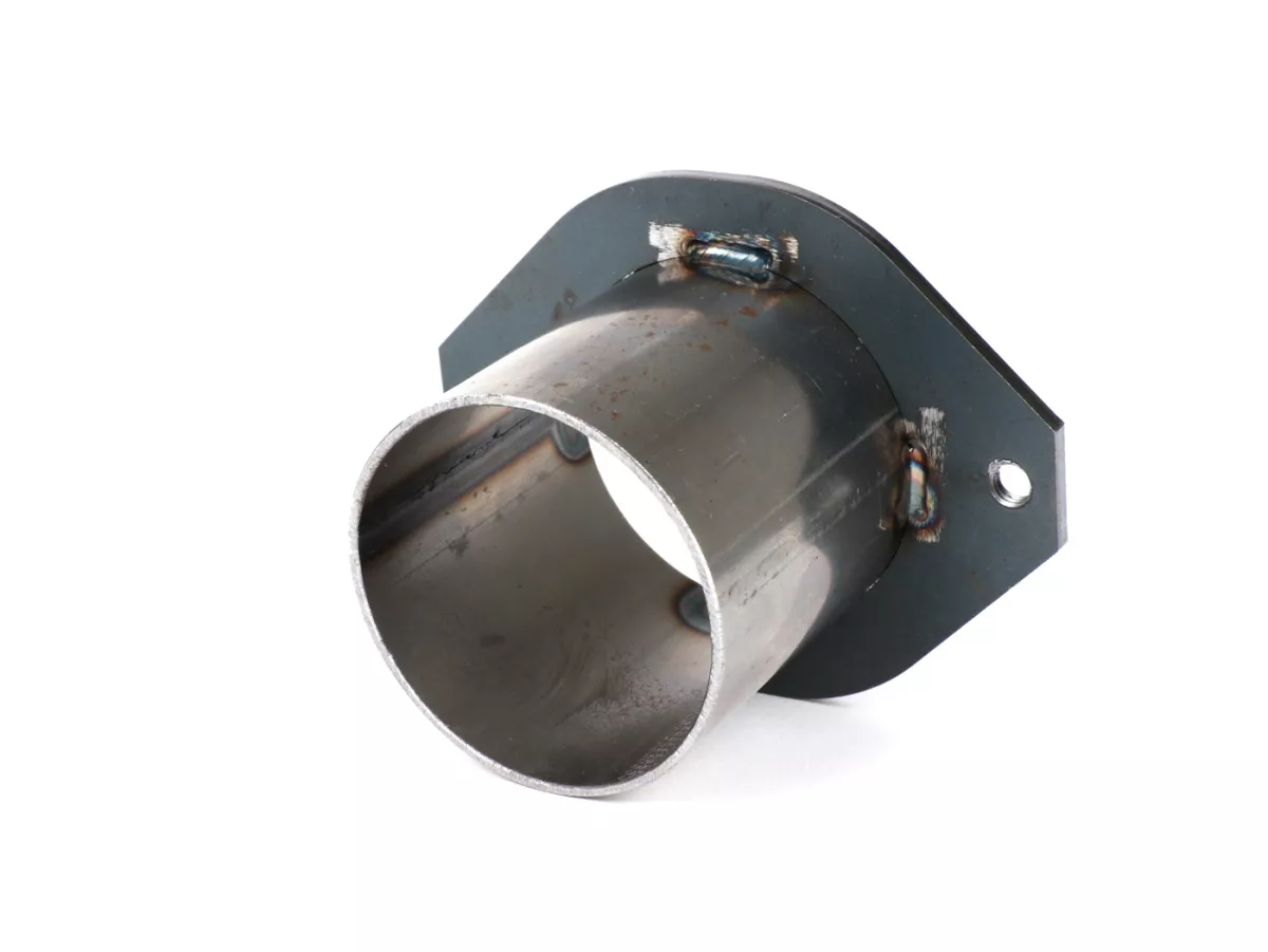 Soket filter udara yang dapat dilas -BGM Pro- Lambretta LI (Seri 1-3), LIS, SX, TV (Seri 1-3), DL, GP - tidak dicat