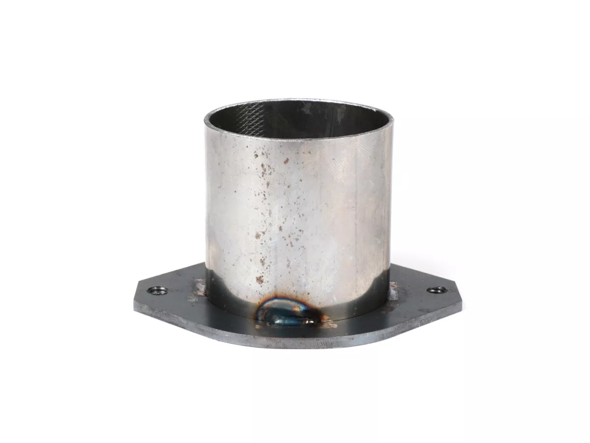 Soket filter udara yang dapat dilas -BGM Pro- Lambretta LI (Seri 1-3), LIS, SX, TV (Seri 1-3), DL, GP - tidak dicat