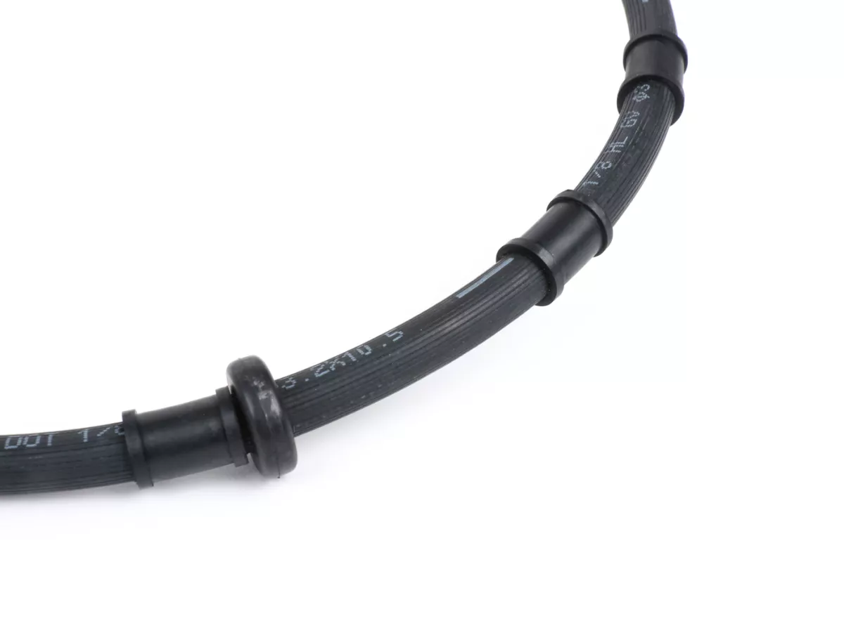 Latiguillo de freno delantero -OEM-QUALITY- Vespa Cosa 125 (VNR1T, VNR2T), Cosa 200 (VSR1T) - Recubierto de goma