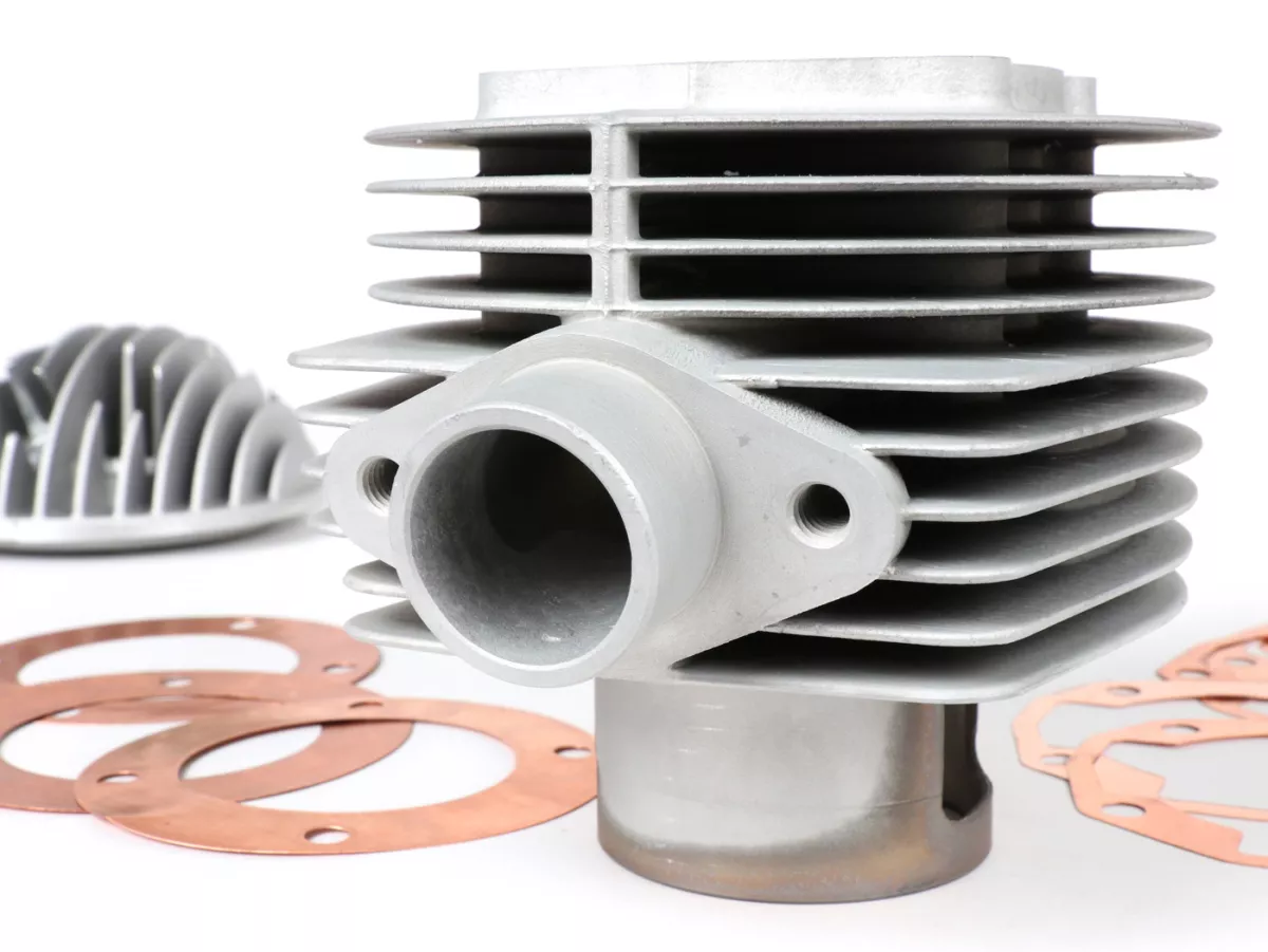 Cilinder -PARMAKIT TSV ECV Classic 177 ccm 3-poorts, 57mm slag, uitlaat uit 1 stuk- Vespa PX125, PX150, Cosa125, Cosa150, LML Star 125/150, Stella 125/150