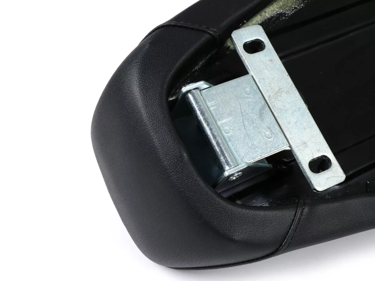 Asiento corrido -GIULIARI Yankee- Vespa PK S/XL - con cerradura - negro