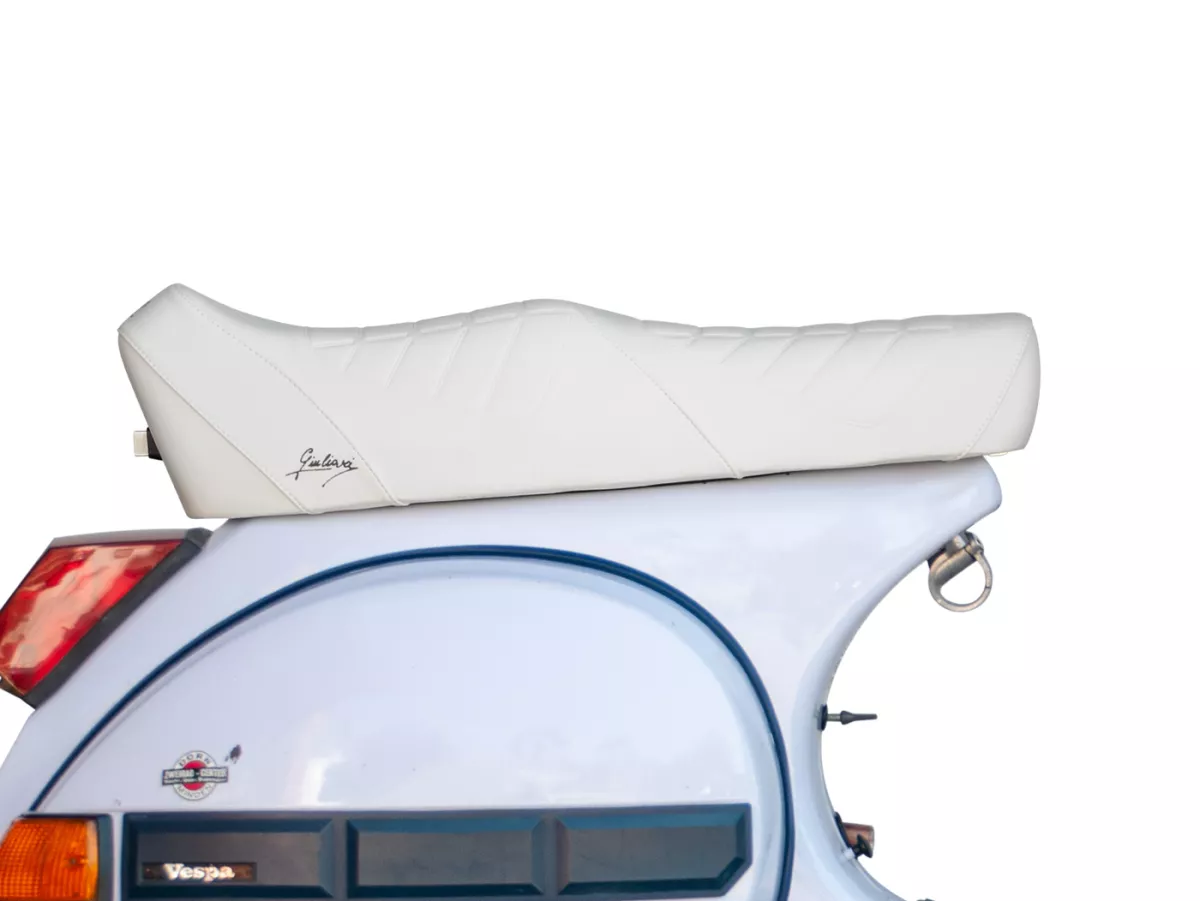 Panca a gradini -GIULIARI Yankee- Vespa PX - con serratura - bianco