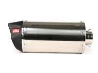 Silencer -REMUS RSC- Ø=55mm, Euro3 (2014-2016) - Vespa LX 125-150ie 3V, Vespa S 125-150ie 3V, Vespa Primavera 125-150ie 3V, Vespa Sprint 125-150ie 3V -  silver stainless steel