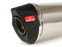 Silencer -REMUS RSC- Ø=55mm, Euro3 (2014-2016) - Vespa LX 125-150ie 3V, Vespa S 125-150ie 3V, Vespa Primavera 125-150ie 3V, Vespa Sprint 125-150ie 3V -  silver stainless steel