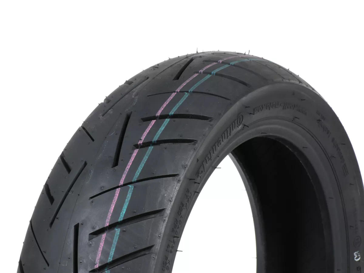 Neumáticos -CONTINENTAL ContiScoot trasero- 120/70 - 12 pulgadas TL 58P - reforzado - Vespa Primavera/Sprint 50-125