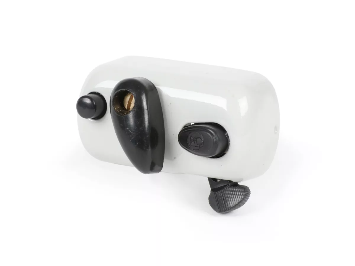 Light switch -MAURO PASCOLI- Vespa VB1T, VGL1, VBA1T, VBB1T, VNA1T, VNB1T (-052499), VGLA1T (-015859) - painted grey