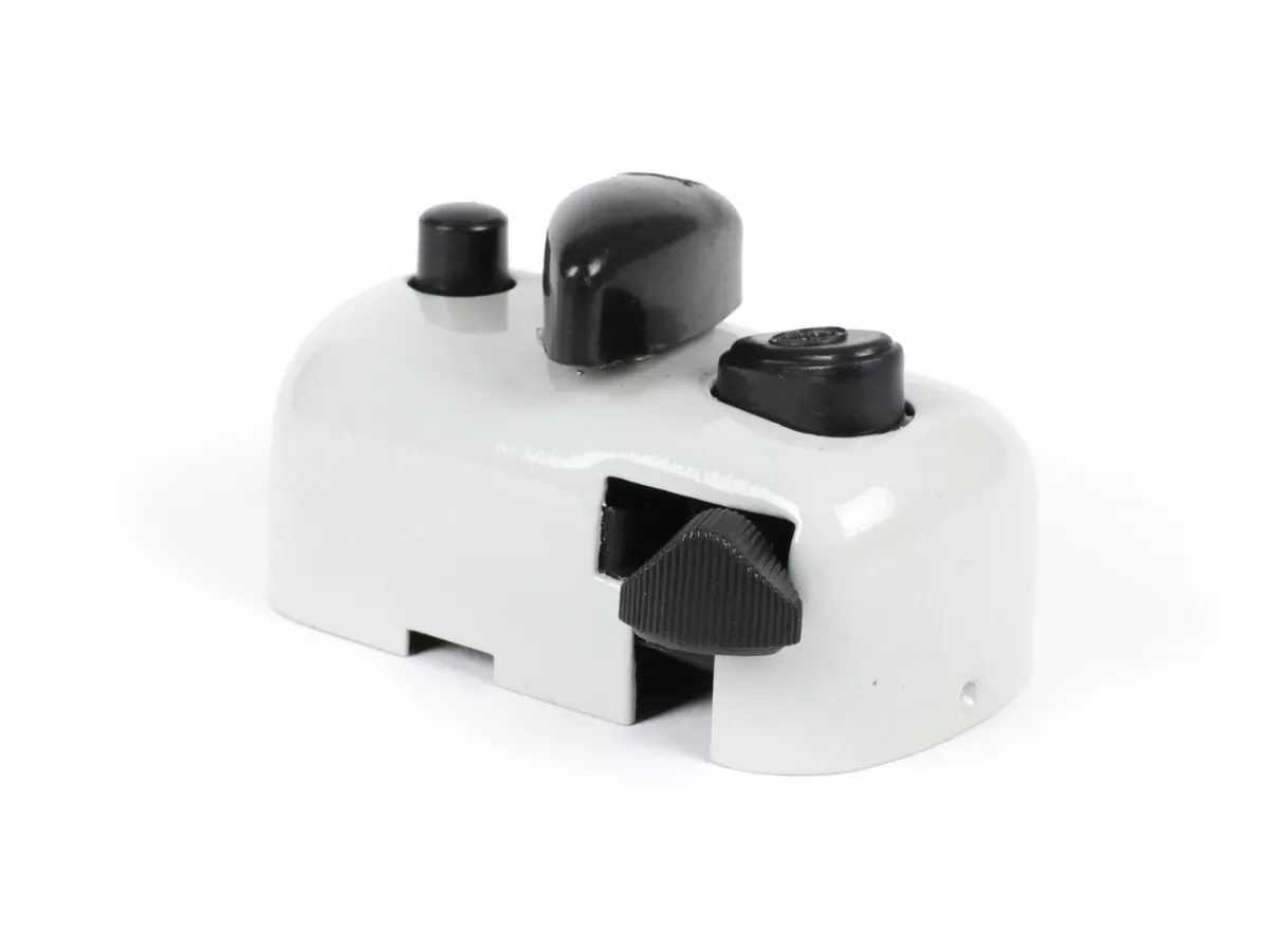 Light switch -MAURO PASCOLI- Vespa VB1T, VGL1, VBA1T, VBB1T, VNA1T, VNB1T (-052499), VGLA1T (-015859) - painted grey