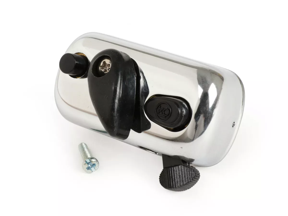 Interruptor de luces -CALIDAD OEM- Vespa VB1T, VGL1, VBA1T, VBB1T, VNA1T, VNB1T (hasta el nº 052499), VGLA1T (hasta el nº 015859) - cromado
