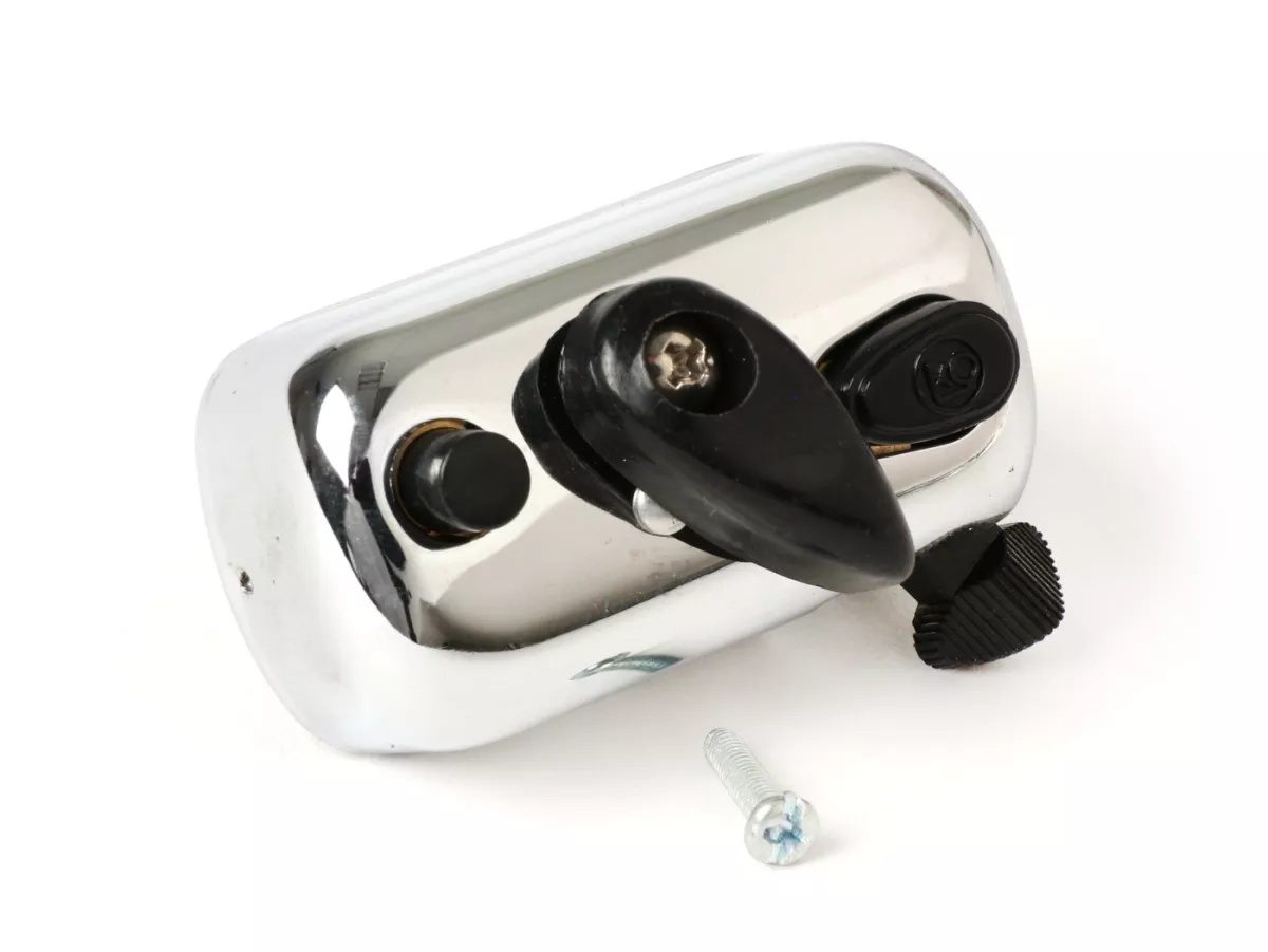 Interruptor de luces -CALIDAD OEM- Vespa VB1T, VGL1, VBA1T, VBB1T, VNA1T, VNB1T (hasta el nº 052499), VGLA1T (hasta el nº 015859) - cromado