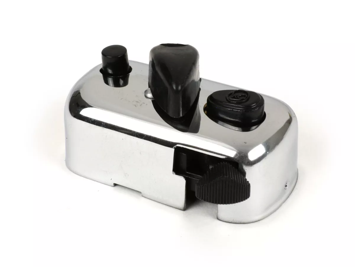 Interruptor de luces -CALIDAD OEM- Vespa VB1T, VGL1, VBA1T, VBB1T, VNA1T, VNB1T (hasta el nº 052499), VGLA1T (hasta el nº 015859) - cromado