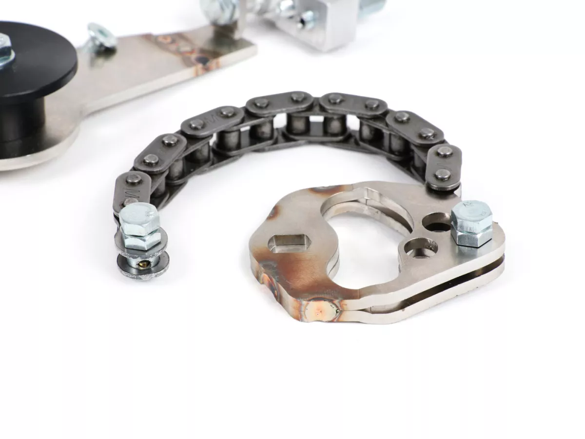 Ombouwset voor motorhuis LML SE / PK XL2 naar 2 schakelkabels -KR AUTOMATION- Vespa V50, PV125, ET3, PK S, PK XL