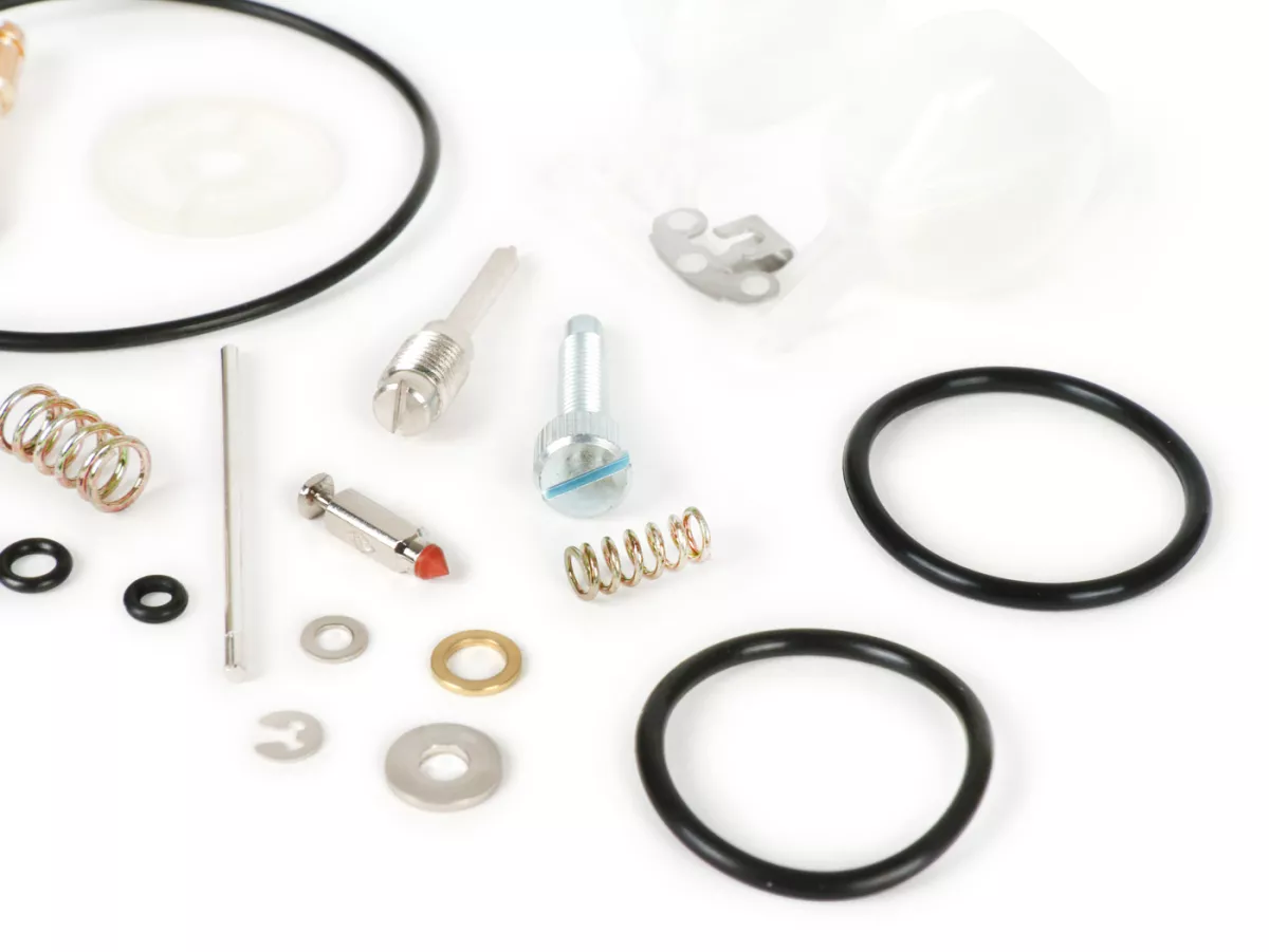 Kit de revisión del carburador -BGM ORIGINAL- Dellorto PHBL24, PHBL25, PHBH 28, PHBH 30