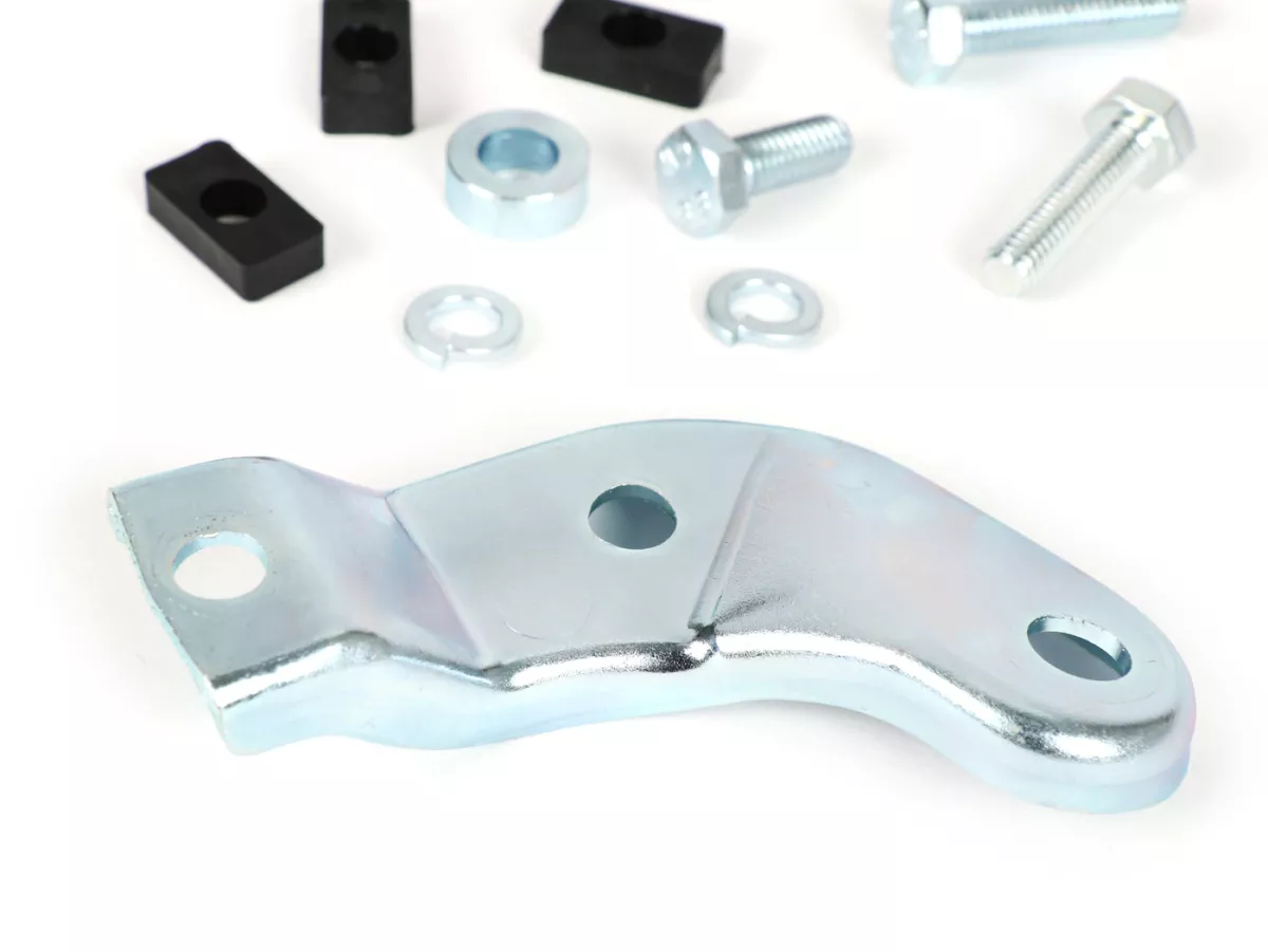 Kit de fixation pour rétroviseur au guidon (rond ou réniforme) -BUMM- droite