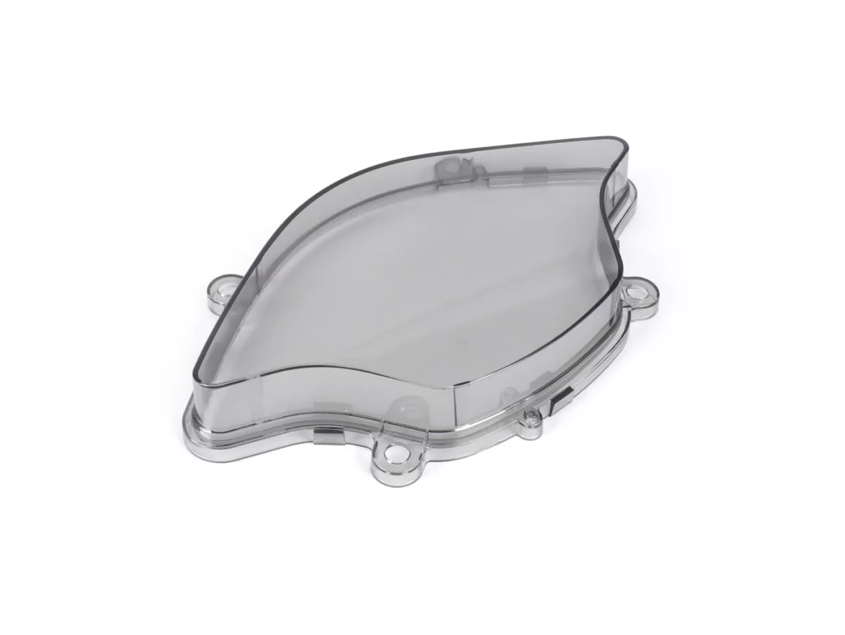 Vetro tachimetro - POWER 1- Vespa Sprint 50, Sprint 125, Sprint 150- grigio trasparente