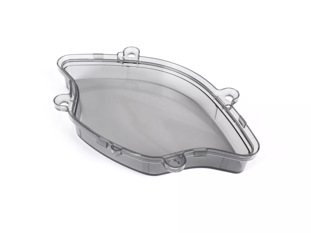Vetro tachimetro - POWER 1- Vespa Sprint 50, Sprint 125, Sprint 150- grigio trasparente