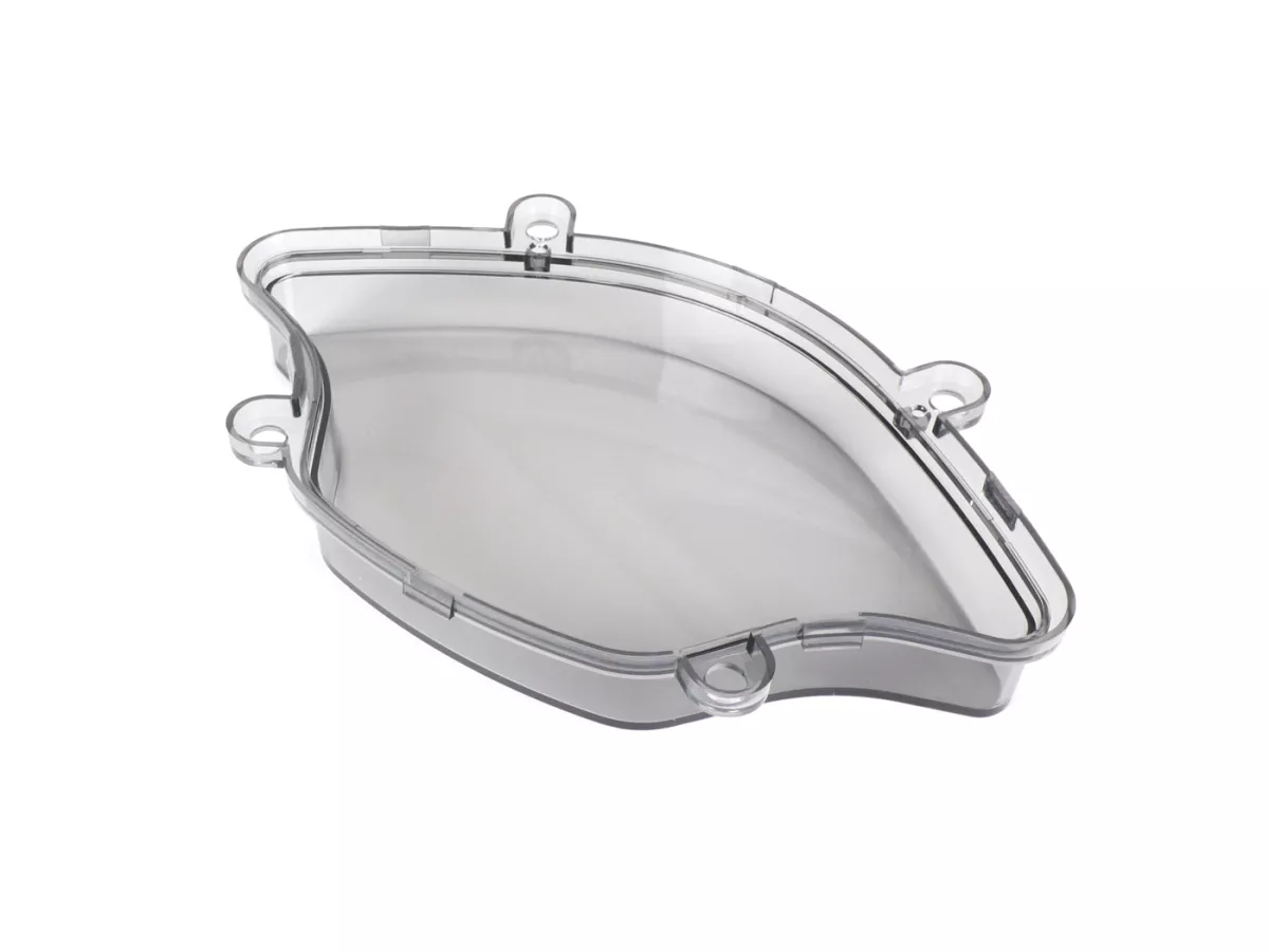 Cristal del velocímetro - POWER 1- Vespa Primavera 50, Primavera 125, Primavera 150- gris transparente