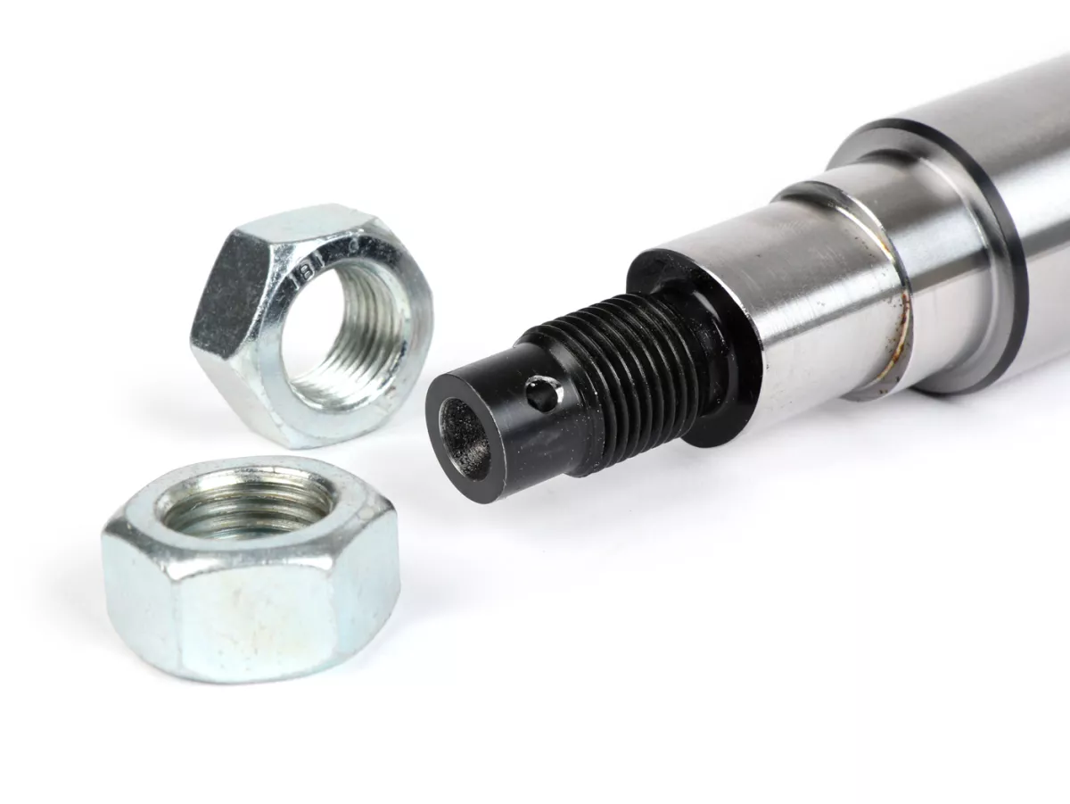Huvudaxel - drivaxel -KR AUTOMATION, CNC V2 Polygon BFA/M244 Black Edition- Vespa PX (1984-), T5, Cosa, LML Star, Deluxe, Stella 2T/4T