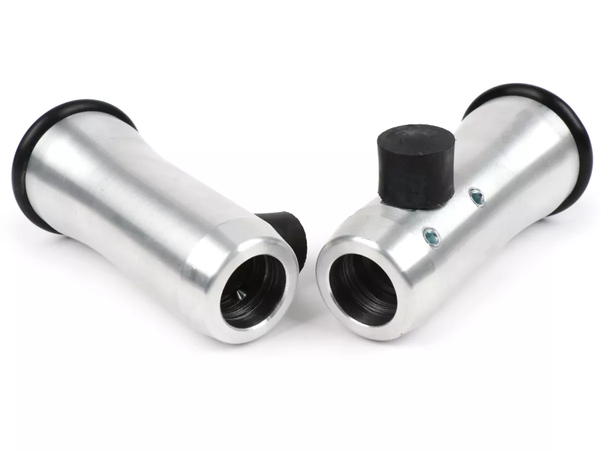 Stand feet extended -KR Automation Ø= 20mm, +25mm- V50, V90, PV125, ET3, Sprint150, Rally, TS125, GS160 / GS4, SS180, GL150, GT125, GTR125, Super, VNB3T bis VNB6T, VBB1T (17451-), VBB2T - alloy