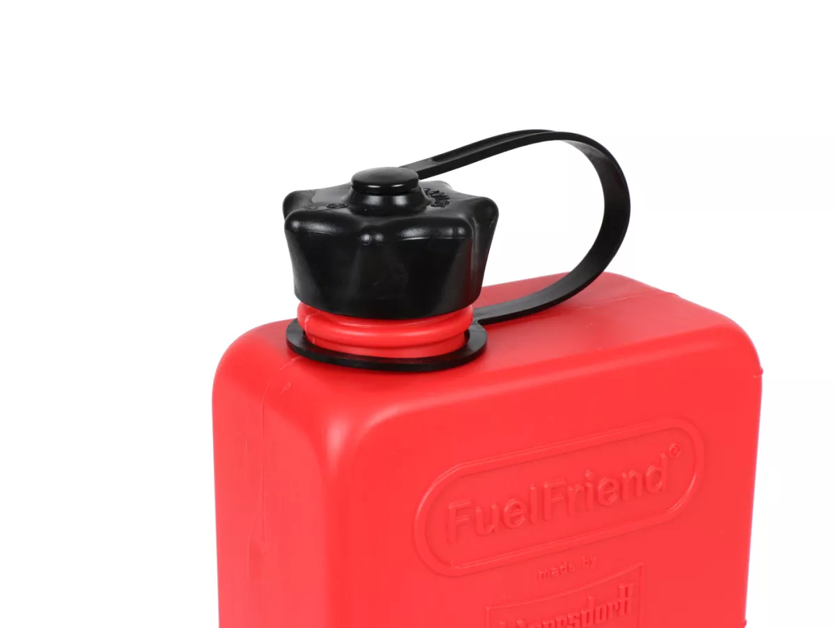 Bidon 1.5l (1500ml) -HÜNERSDORFF FuelFriend PLUS- rouge
