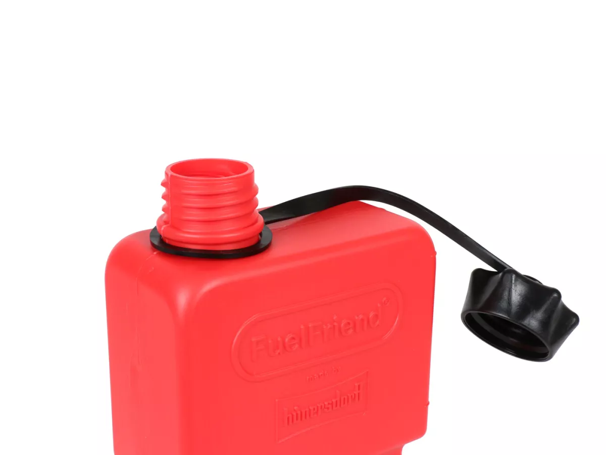 Bidon 1.5l (1500ml) -HÜNERSDORFF FuelFriend PLUS- rouge