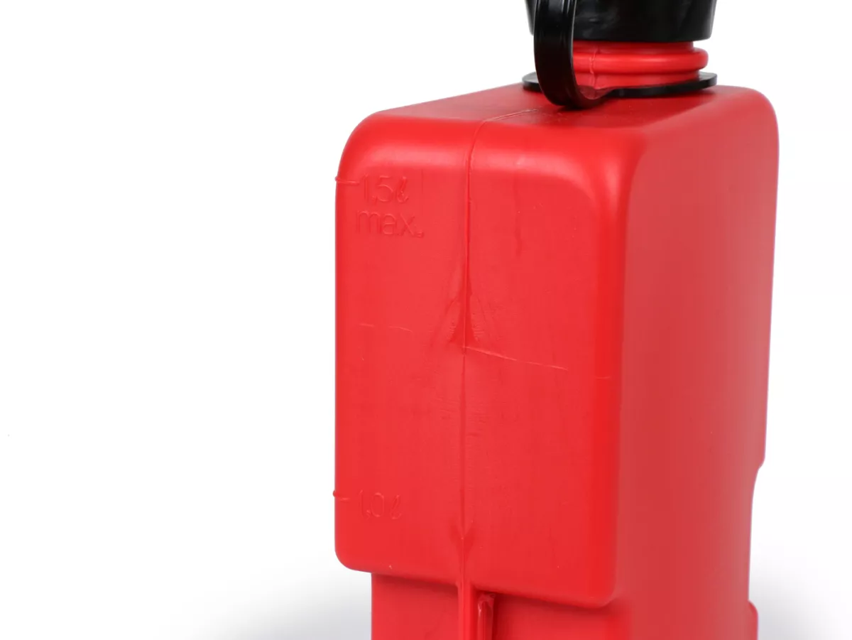 Bidon 1.5l (1500ml) -HÜNERSDORFF FuelFriend PLUS- rouge