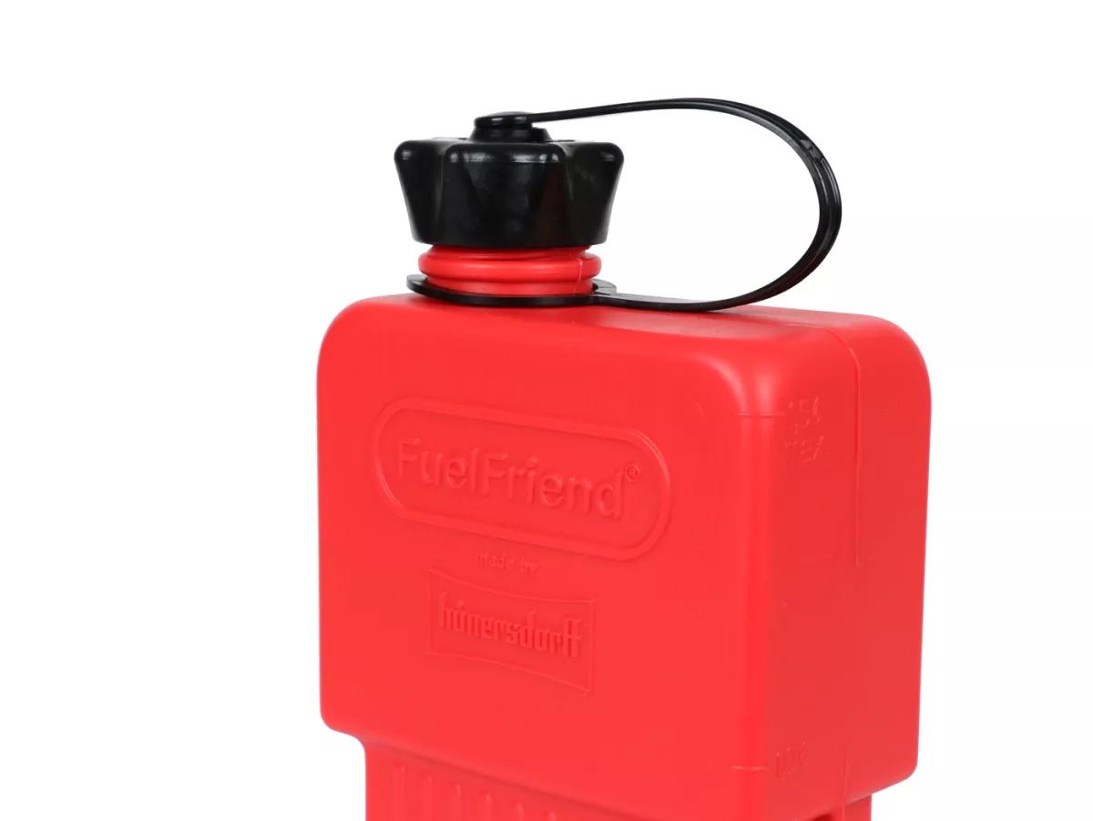 Bidon 1.5l (1500ml) -HÜNERSDORFF FuelFriend PLUS- rouge