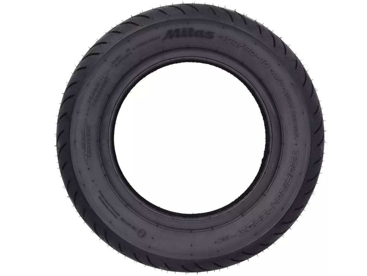 Pneu -SAVA/MITAS Touring Force SC- 100/90 - 10 pouces TL 61M
