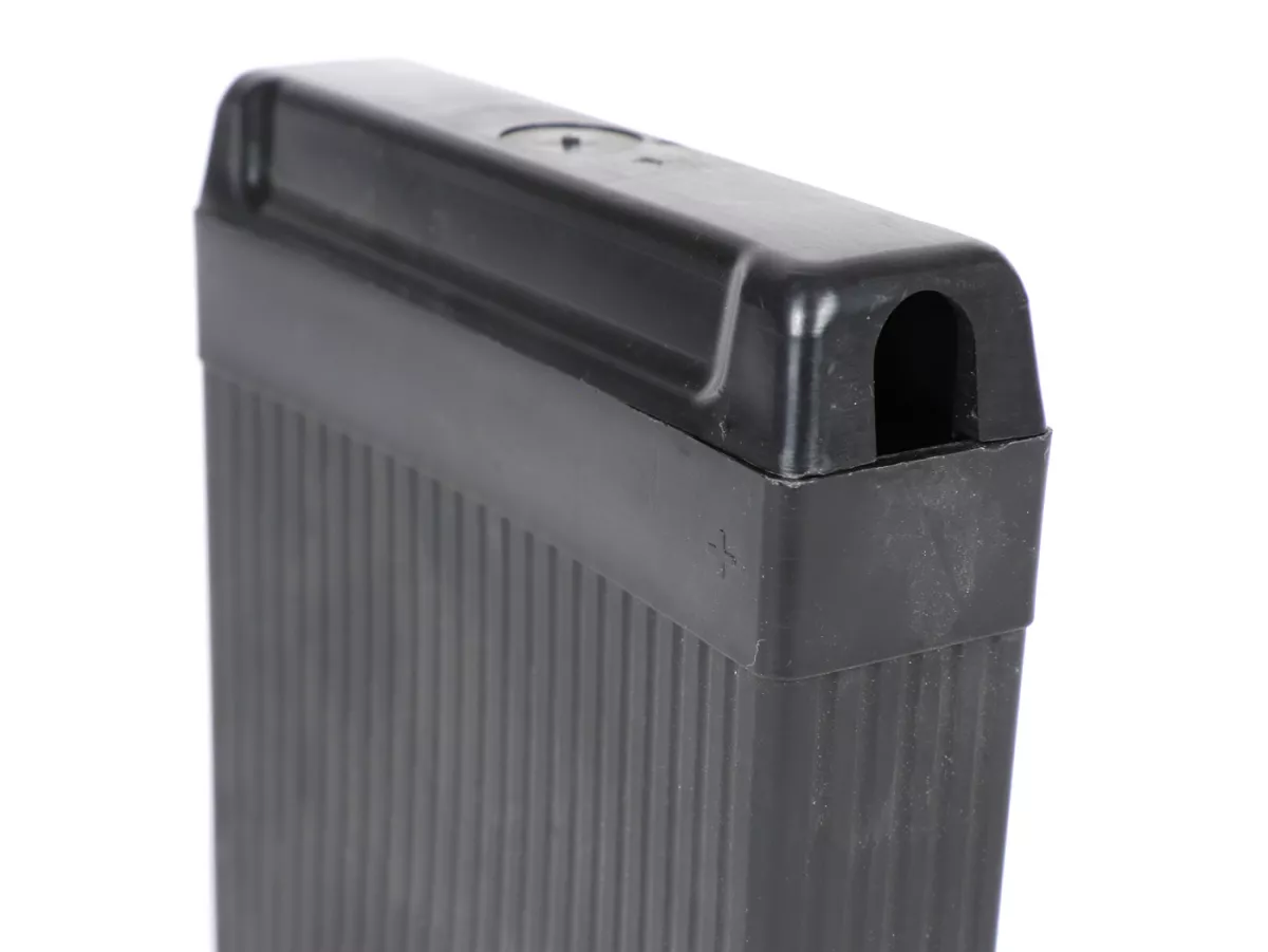 Batería de caja vacía incl. tapa -Gel RAE 3s2- 6V 5Ah - 125x125x32mm - Lambretta D 150, LD 150, LI (Serie 1) - Tipo AGM